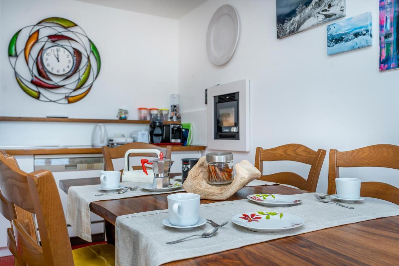 Villa Panoramic House Carnia - Mountain View Apt With Parking And Terraces Ligosullo Exterior foto