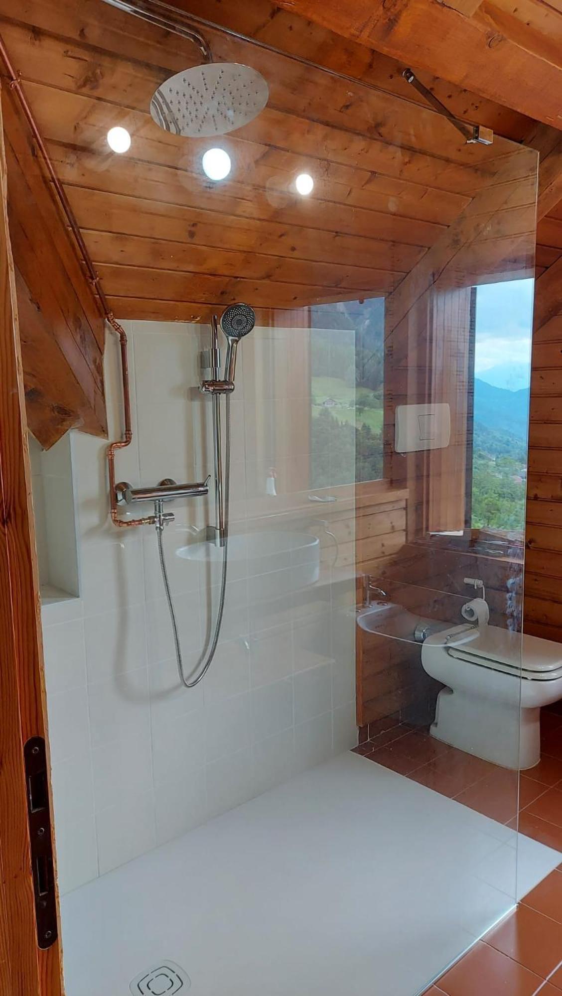 Villa Panoramic House Carnia - Mountain View Apt With Parking And Terraces Ligosullo Exterior foto